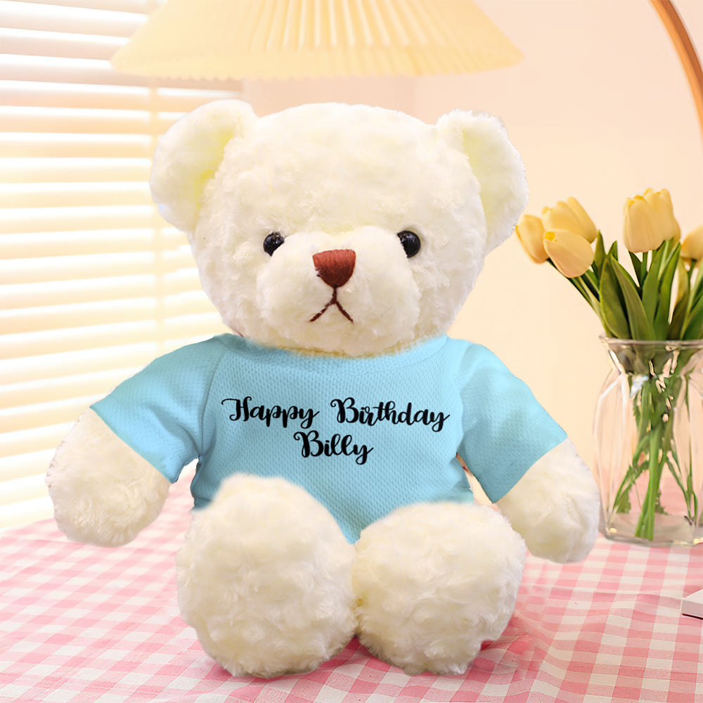 Personalized Teddy Bear Plush Toys Custom Bear Stuffed Animal Gifts for Birthday