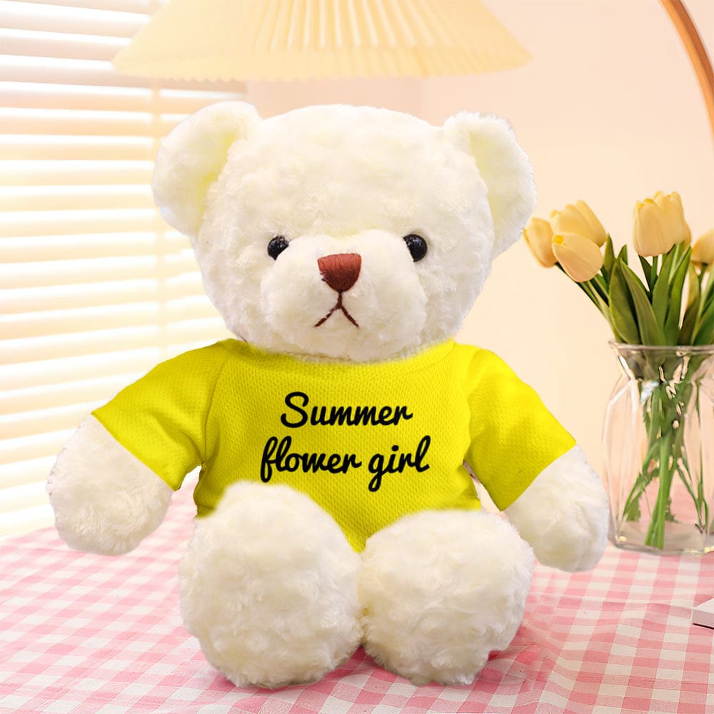 Personalized Teddy Bear Plush Toys Custom Bear Stuffed Animal Gifts for Birthday