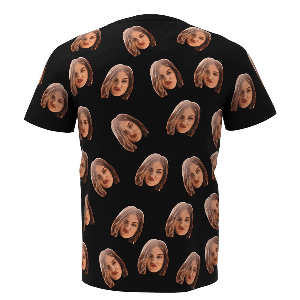 Custom Face T-shirt Cool Gift For Him