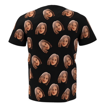 Custom Face T-shirt Cool Gift For Him