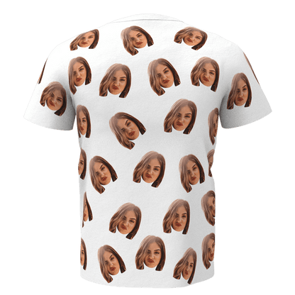 Custom Face T-shirt Cool Gift For Him