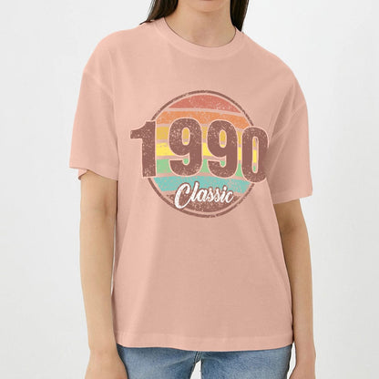 Custom Year Classic Birthday T-Shirt Gifts Fashion Style Back-to-school Gift