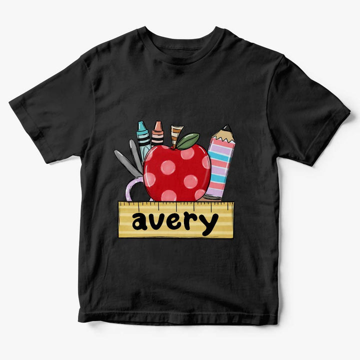 Personalized Back to School T-shirt First Day of School Shirt Gift for Kids