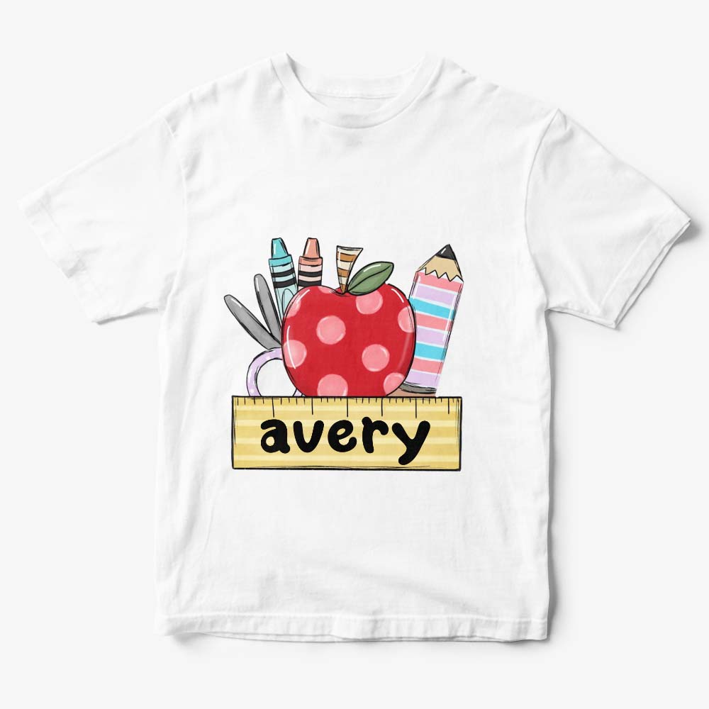 Personalized Back to School T-shirt First Day of School Shirt Gift for Kids