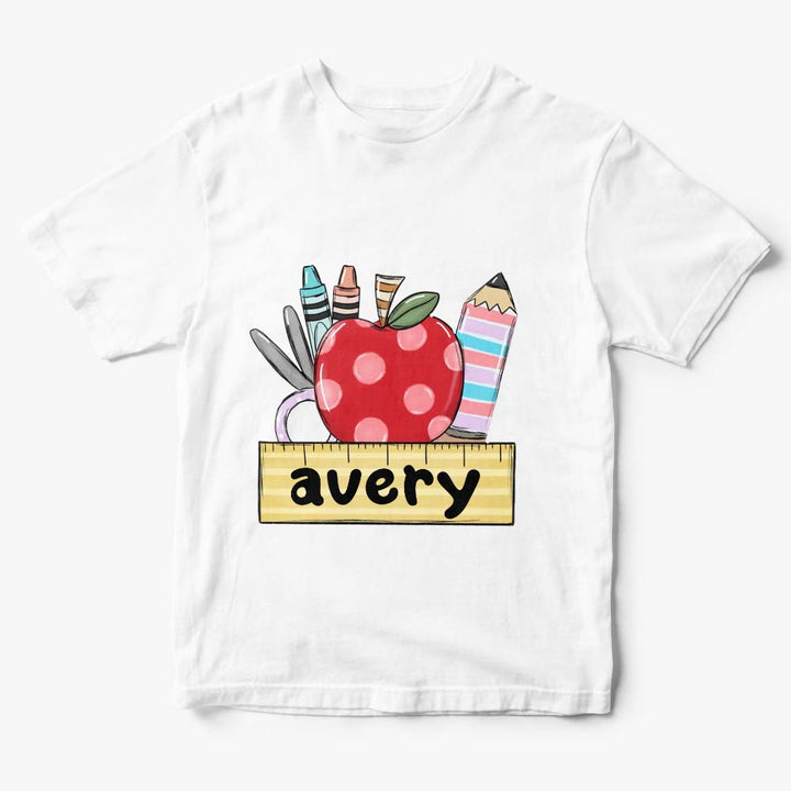 Personalized Back to School T-shirt First Day of School Shirt Gift for Kids