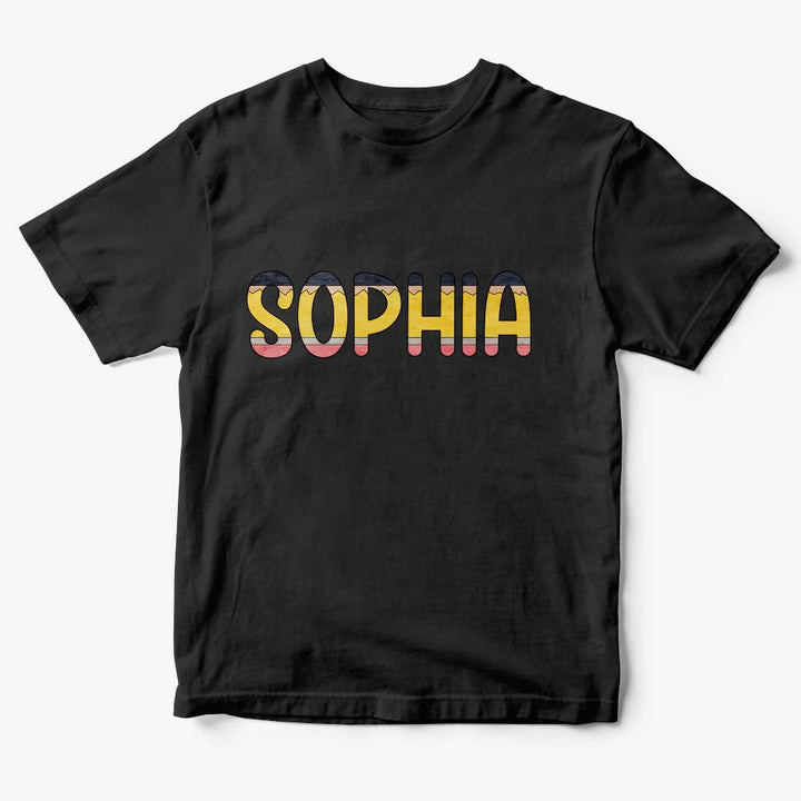 Personalized Back to School Pencil Name T-shirt First Day of School Shirt Gift for Kids