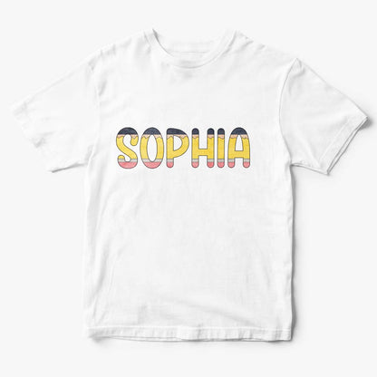 Personalized Back to School Pencil Name T-shirt First Day of School Shirt Gift for Kids