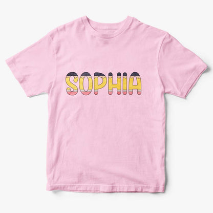 Personalized Back to School Pencil Name T-shirt First Day of School Shirt Gift for Kids