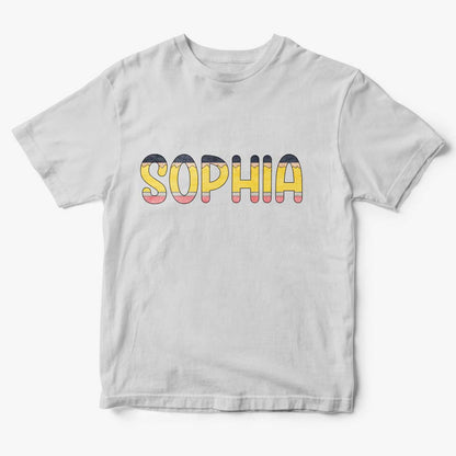 Personalized Back to School Pencil Name T-shirt First Day of School Shirt Gift for Kids