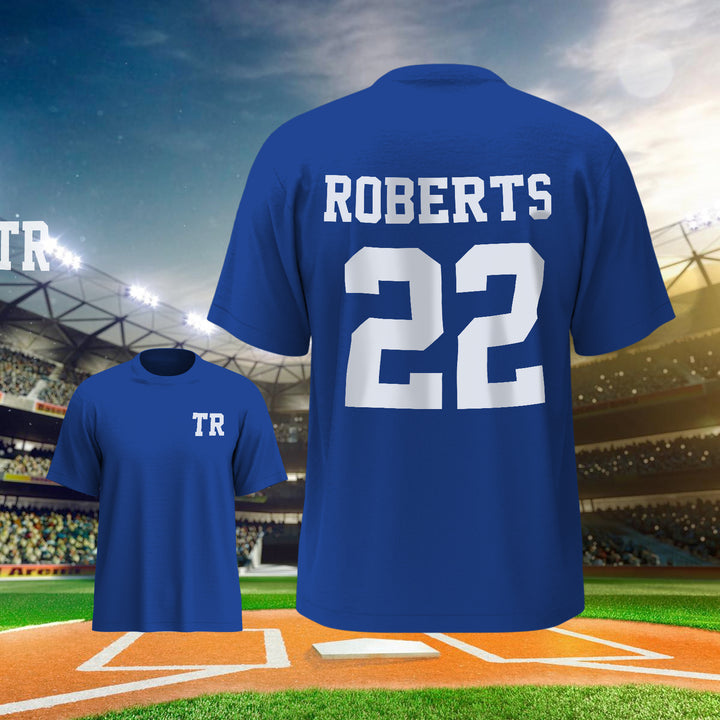 Personalized Football Name & Number Sports T-Shirt Back to School Gifts
