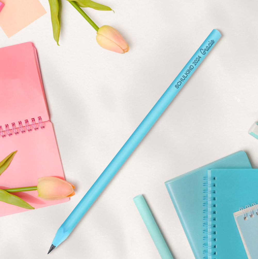 Personalized Pencil Custom School Supplies School Enrollment Back to School Gift