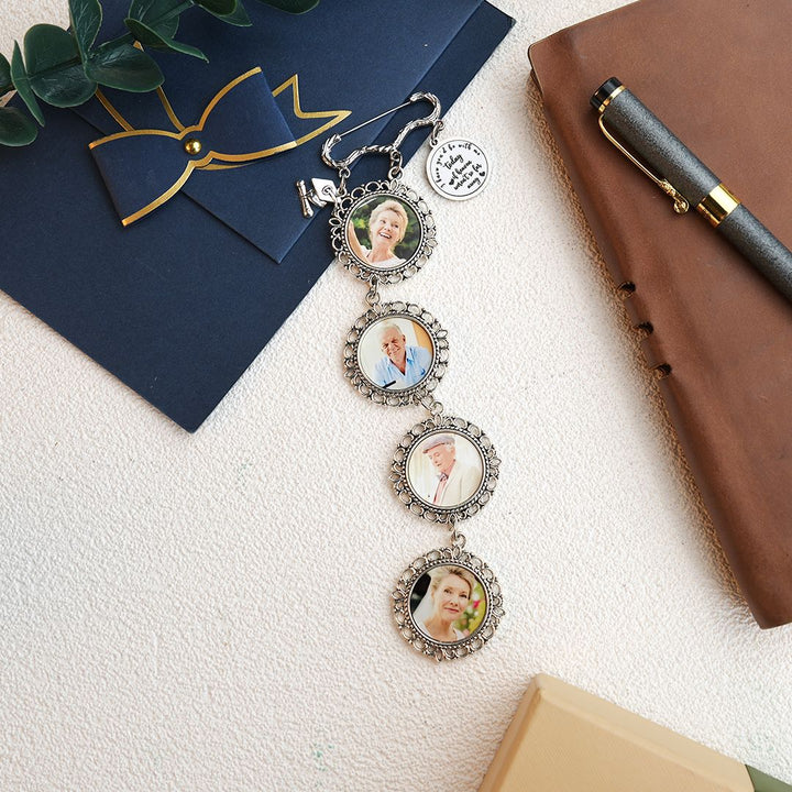 Personalized Graduation Cap Memorial Tassel Brooch Pin Grad Ceremony Sympathy Gift for Class of 2024 Graduates