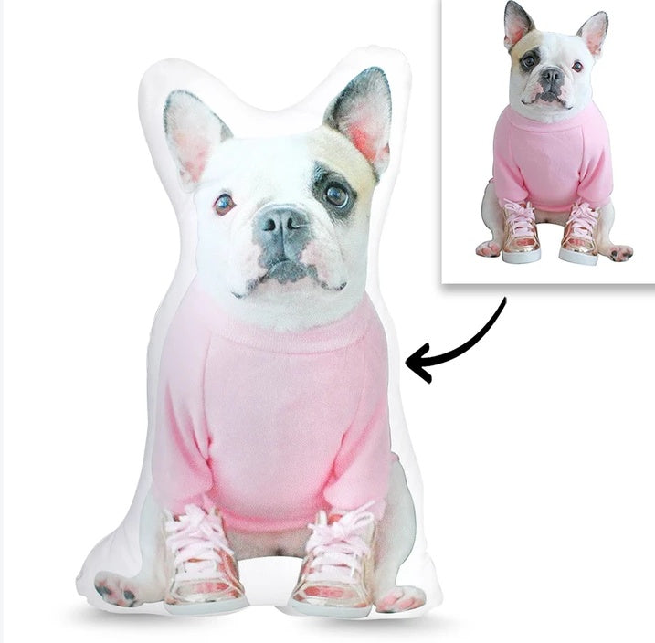 Custom Shaped Portrait Pillow - 4 Sizes