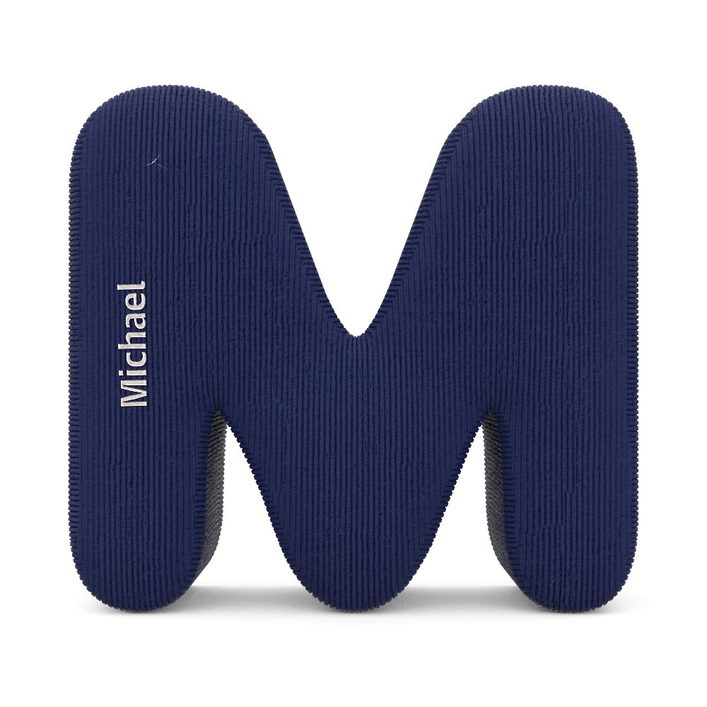 Personalized Alphabet Letter Pillow with Embroidery Name Custom Initial Cushion Unique Gifts