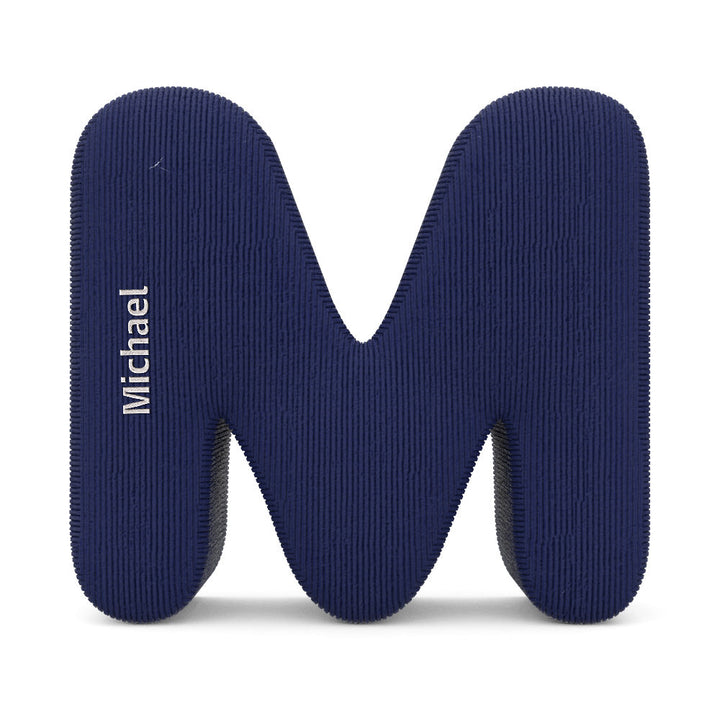 Personalized Alphabet Letter Pillow with Embroidery Name Custom Initial Cushion Unique Gifts