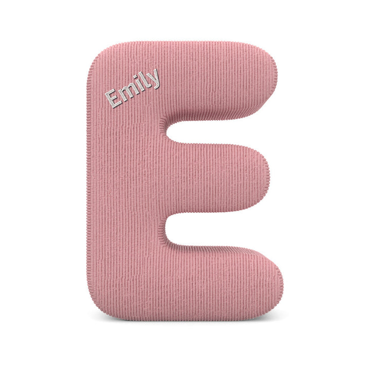 Personalized Alphabet Letter Pillow with Embroidery Name Custom Initial Cushion Unique Gifts