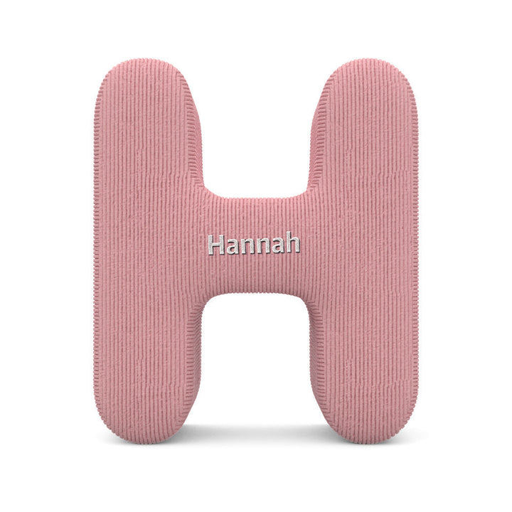 Personalized Alphabet Letter Pillow with Embroidery Name Custom Initial Cushion Unique Gifts