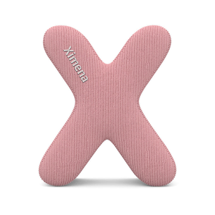 Personalized Alphabet Letter Pillow with Embroidery Name Custom Initial Cushion Unique Gifts