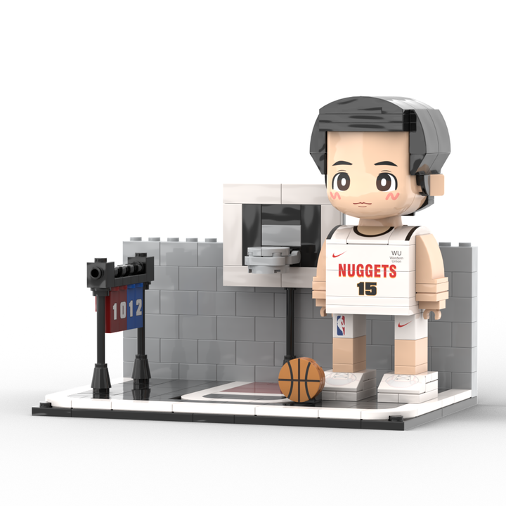 Full Body Customized Basketball Brick Figure – Personalized Gift for Basketball Player, Unique Birthday or Valentine’s Gift