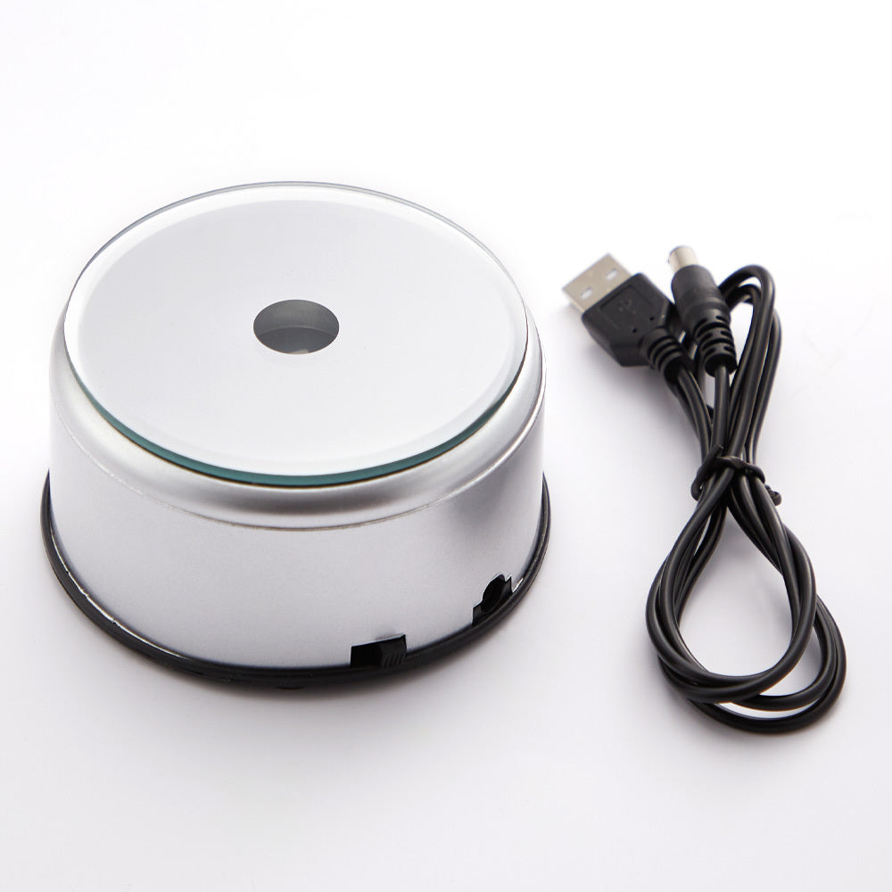 Rotating Seven Colors Luminous Base