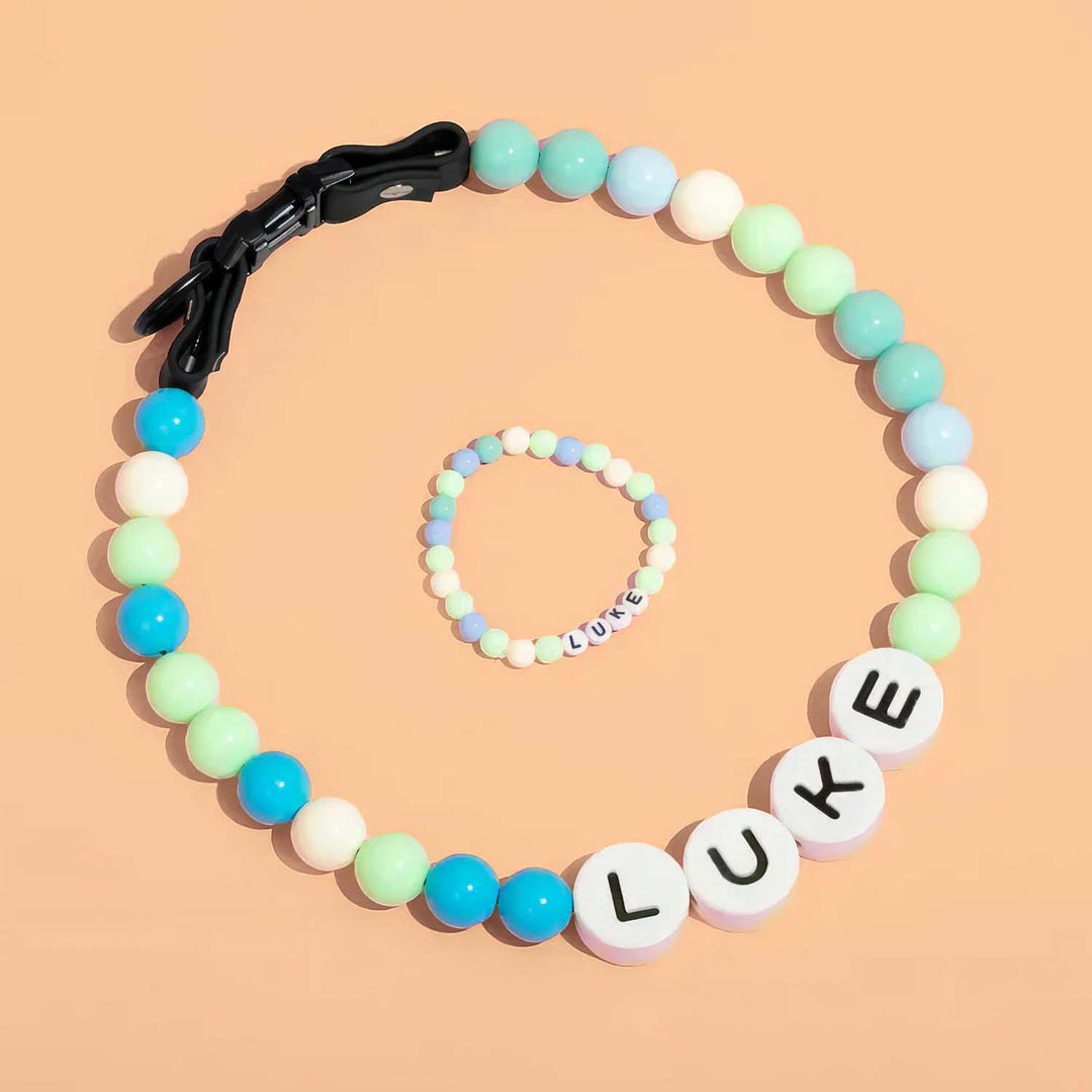 Personalized Pet Name Necklace – Comes with a Free Matching Bracelet