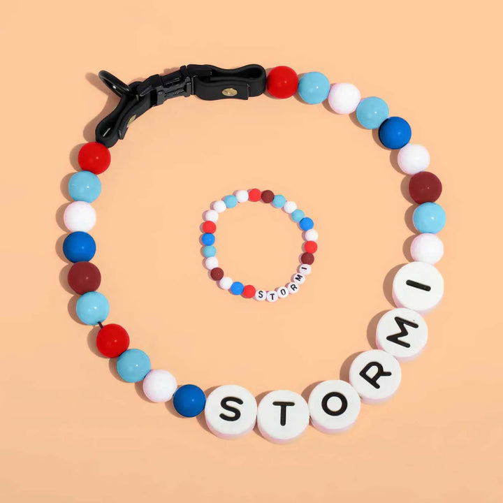 Personalized Pet Name Necklace – Comes with a Free Matching Bracelet