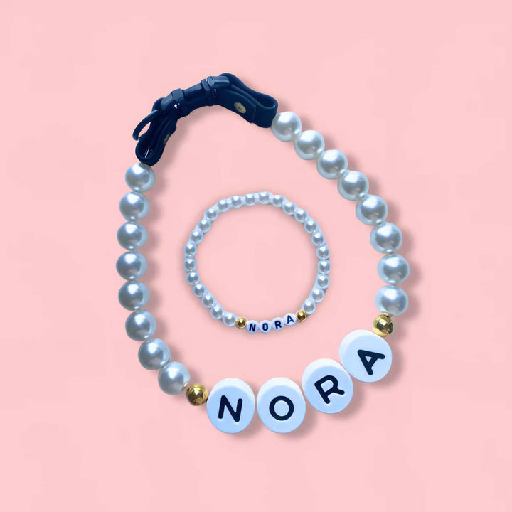 Personalized Pet Name Necklace – Comes with a Free Matching Bracelet