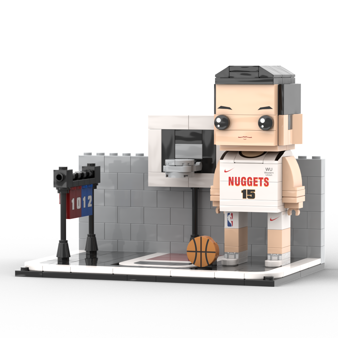 Full Body Customized Basketball Brick Figure – Personalized Gift for Basketball Player, Unique Birthday or Valentine’s Gift