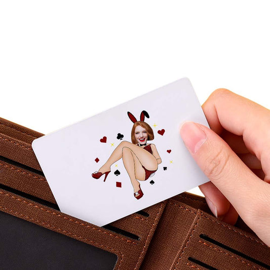Scannable AR VR Animation 3D Card Virtual Reality Animation AR Graphic Cards Bunny Girl