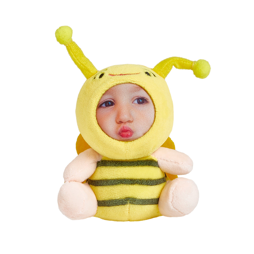 Customizable 3D Face Plush Animal Keychain – Personalize Your Favorite Animal with Your Unique Face