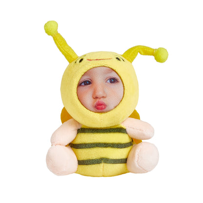 Customizable 3D Face Plush Animal Keychain – Personalize Your Favorite Animal with Your Unique Face