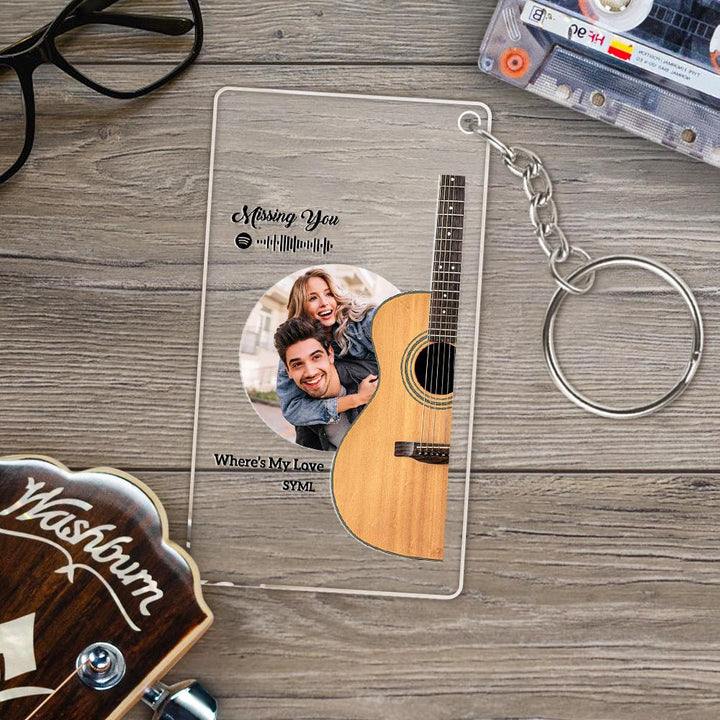 Personalized Photo Night Light For Couple With Engraving