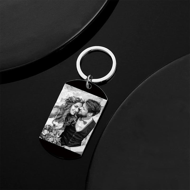 Father's Day Gifts Custom Keychain Photo Calendar Keychain Tag Keychain Personal custom gift