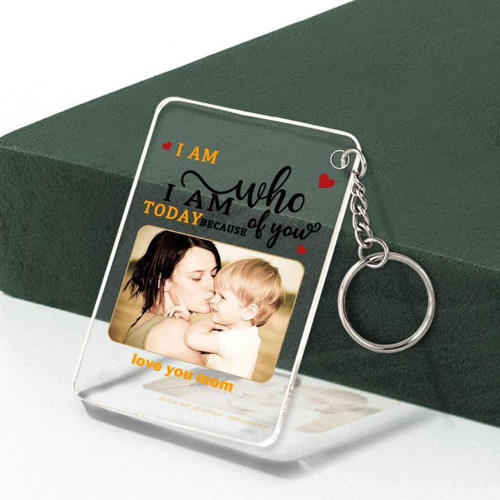 Mother's Day Gift Custom Photo Keychian/Plaque/Night Light For Mom