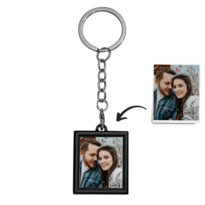 Custom Photo Keychain Minimalist Photo Frame Creative Gifts