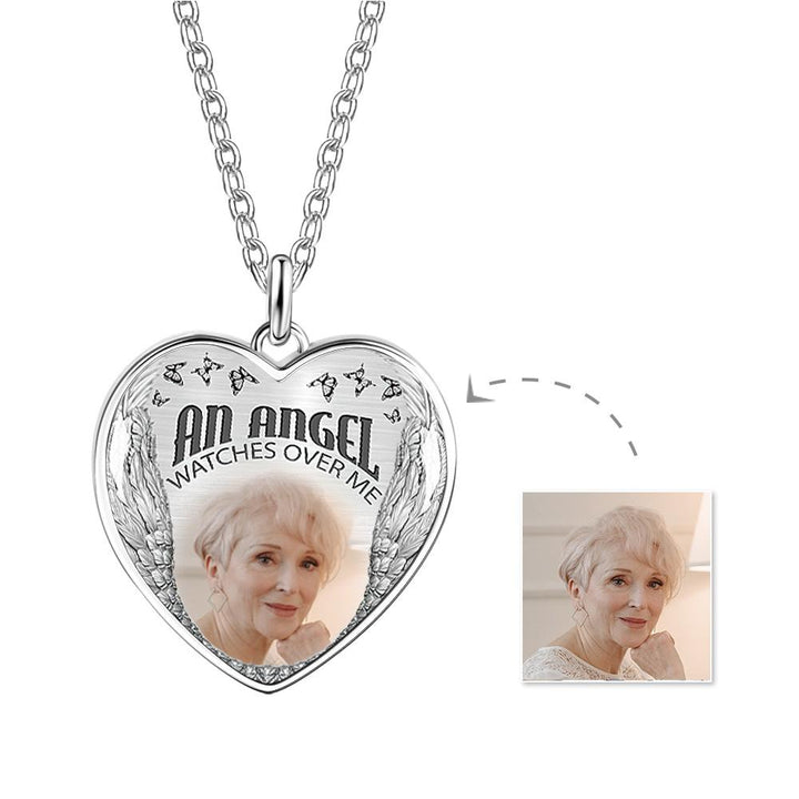 Custom Photo Necklace Vintage Creative Love Gifts