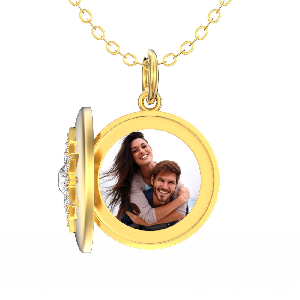 Custom Photo Nacklace Personalized Necklace Gift for Anniversary Valentines GIft Christmas Gift