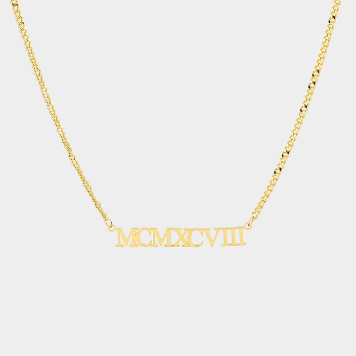 Personalized Name Necklace 18K Gold Stainless Steel Necklace