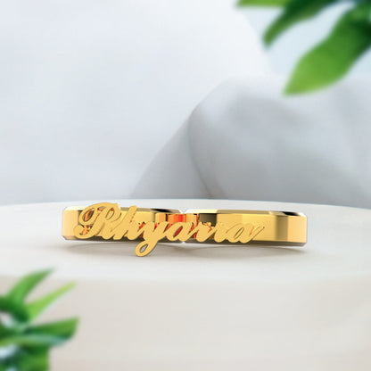 Engravable Double Fingers Ring Two Fingers Ring