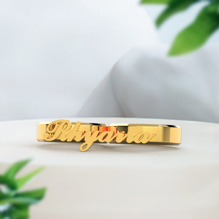 Engravable Double Fingers Ring Two Fingers Ring