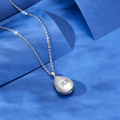 Custom Engraved Necklace Urn Pendant Commemorate Gifts