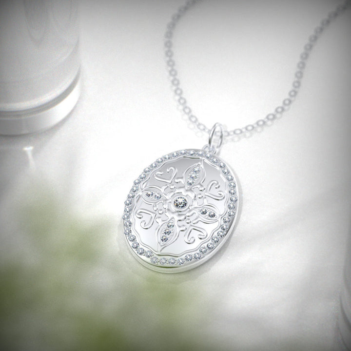 Personalized Photo Necklace Custom Anniversary Necklace Birthday Gift