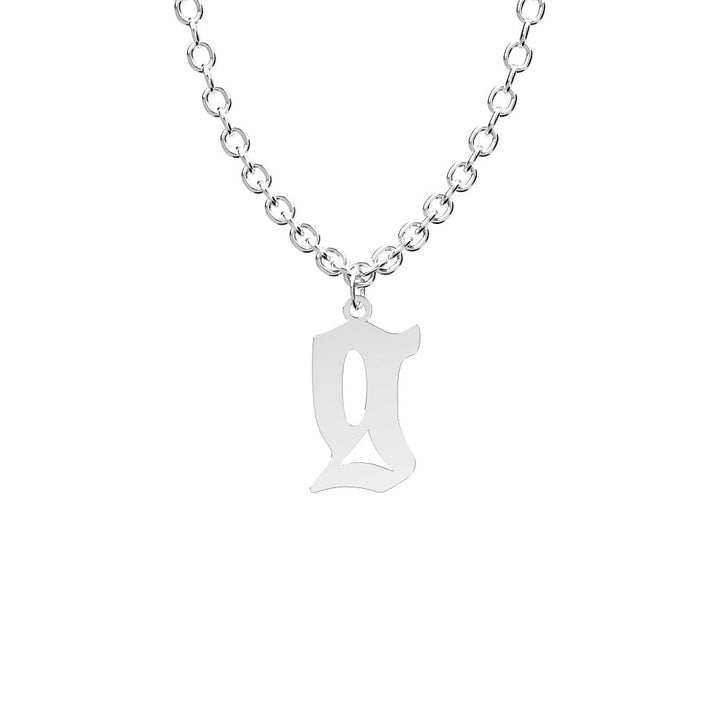 Custom Initial Necklace Personalized Letter Necklace Gift