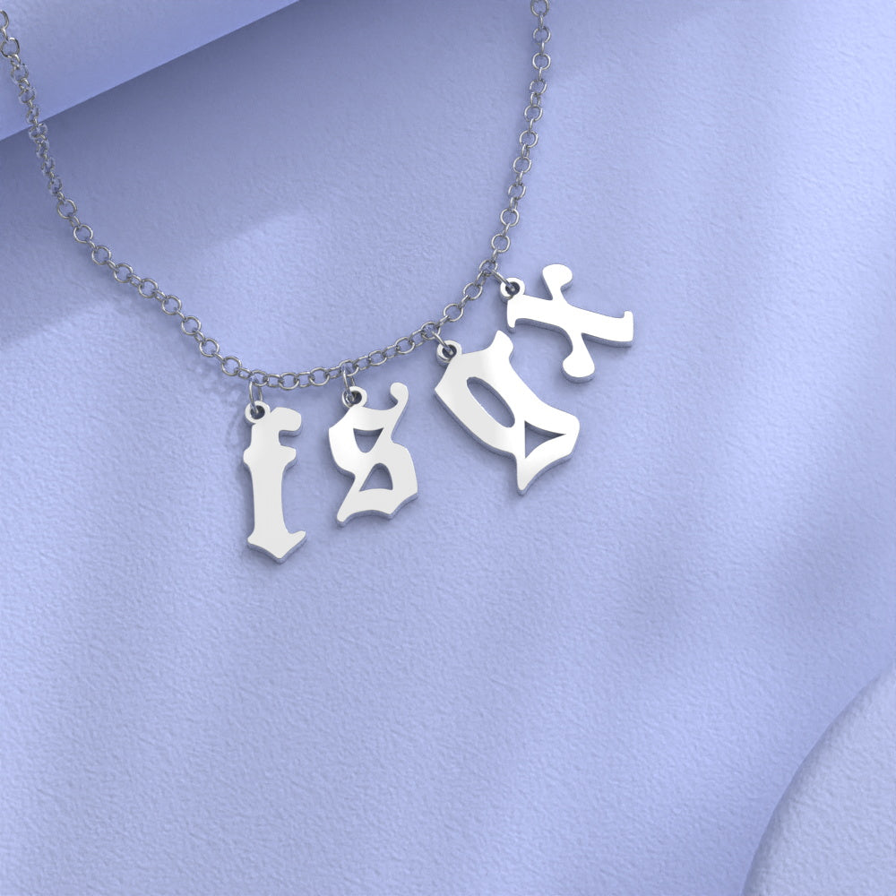 Custom Initial Necklace Personalized Letter Necklace Gift