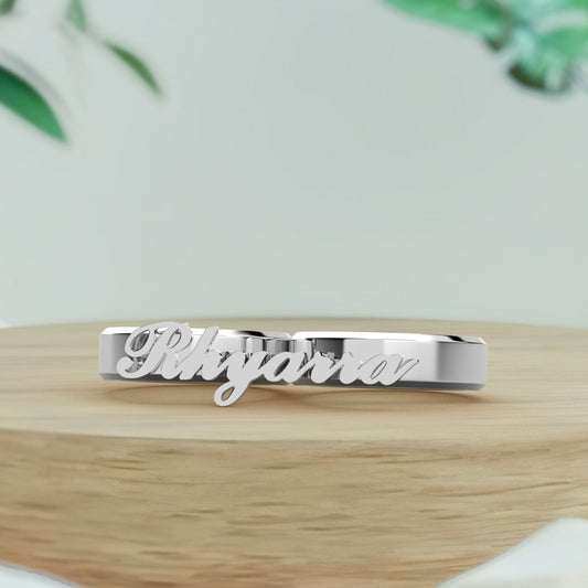 Engravable Double Fingers Ring Two Fingers Ring