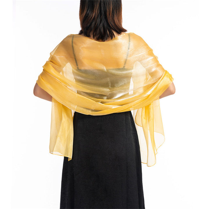 Central Chic Bridesmaid Iridescent Wrap Shawl Pashmina For Weddings Parties Brides Bridal Wear