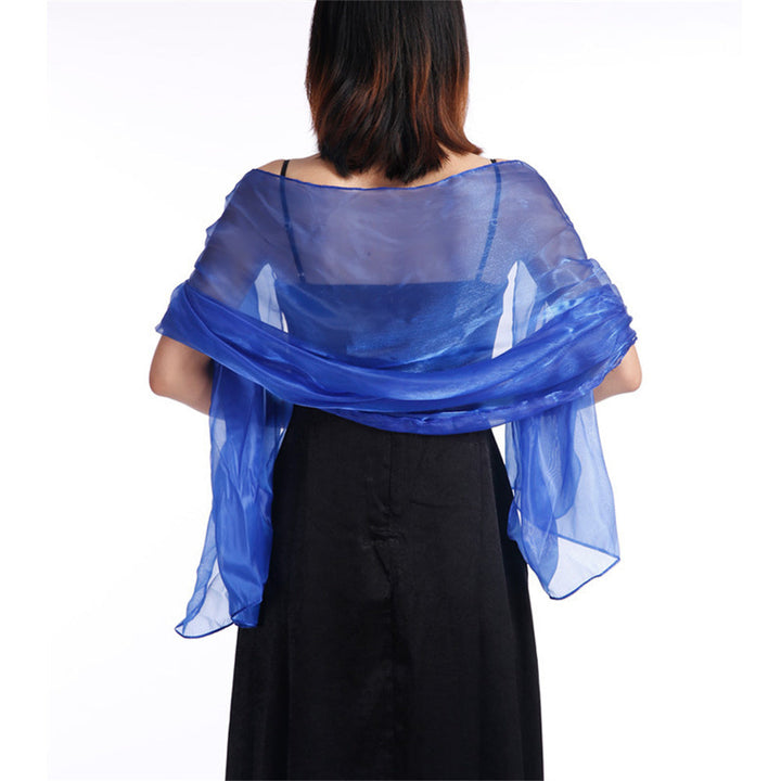 Central Chic Bridesmaid Iridescent Wrap Shawl Pashmina For Weddings Parties Brides Bridal Wear