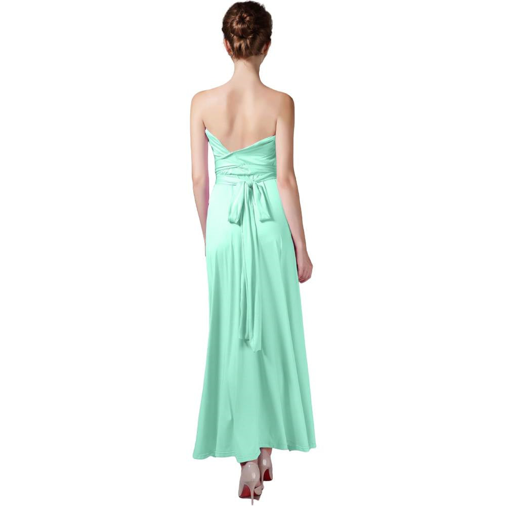 Bridesmaid Dress Infinity Dress Floor Length Convertible Dress Wedding Dress Multiway Dress Rust Dress Evening dress