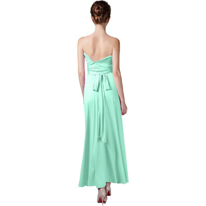 Bridesmaid Dress Infinity Dress Floor Length Convertible Dress Wedding Dress Multiway Dress Rust Dress Evening dress