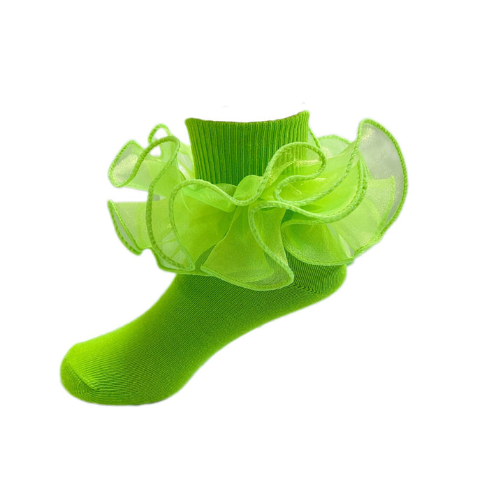 Spring & Summer Thin Cotton Socks for Kids – Solid Color Breathable Princess Socks with Lace Trim